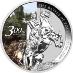 Battle of Poltava 300th Anniversary 1oz Silver Bullion Coin