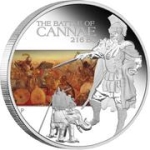 Battle of Cannae (216 BC) 1oz Silver Proof Coin