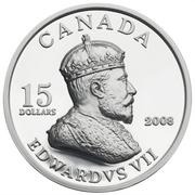 $15 Sterling Silver Coin – King Edward VII (2008)