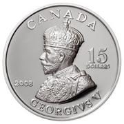 $15 Sterling Silver Coin – King George V (2008)