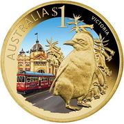 Celebrate Australia $1 Coin - Victoria